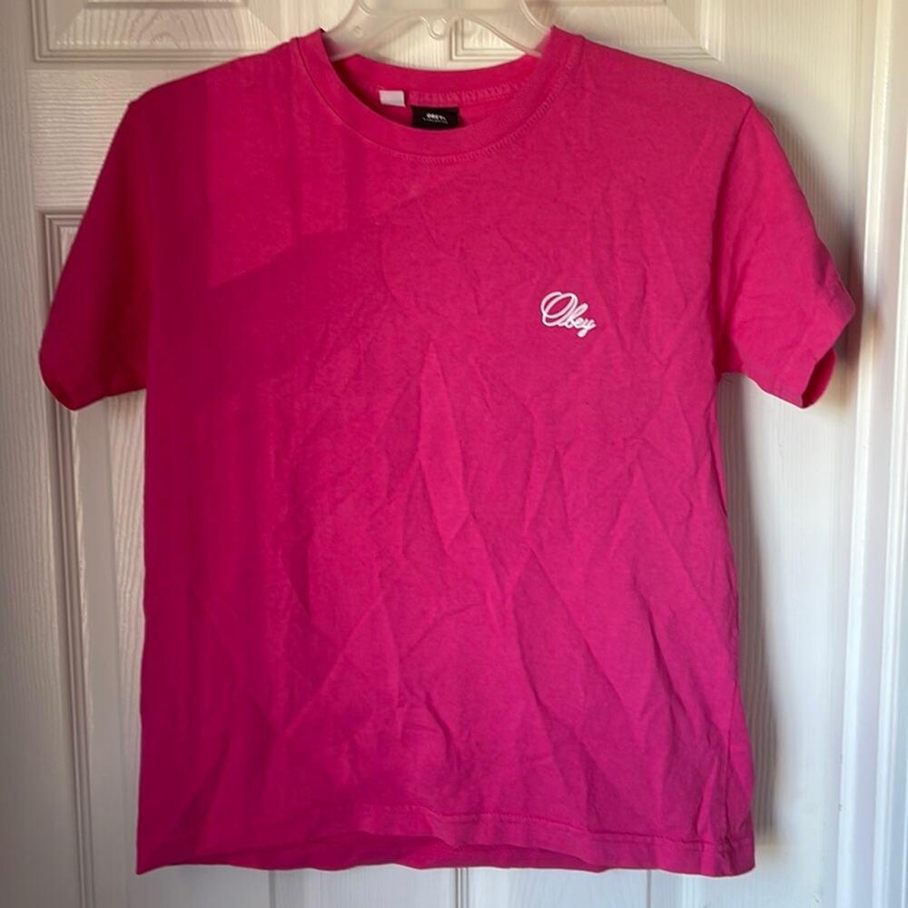 Obey basic small logo t-shirt